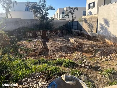 terrain constructible 350m2 baillargues