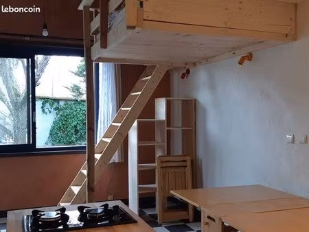 studio avec jardin (3 mois à partir de septembre)