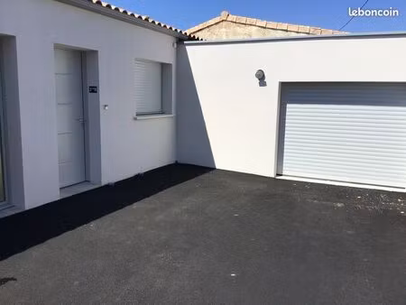 maison récente de plain-pied 105 m² – 3 chambres à louer – marans – 990 /mois