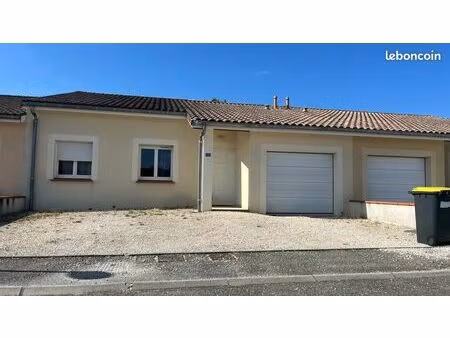 à louer – maison 3 chambres avec garage à bressols