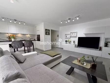 appartement t3 rénové avec balcon  garage et parking à geuder