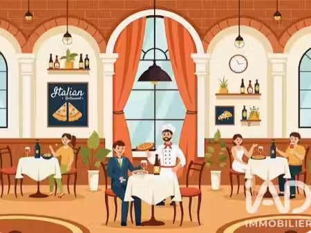 vente restaurant 200 m²