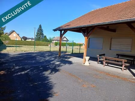 local professionnel avec terrain constructible