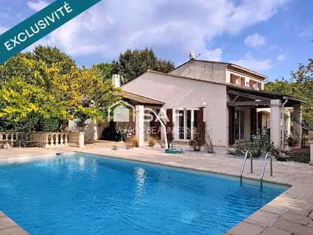 villa provençale 6 pièces – 165 m² – piscine – terrain 3 080 m² – bagnols-en-forêt