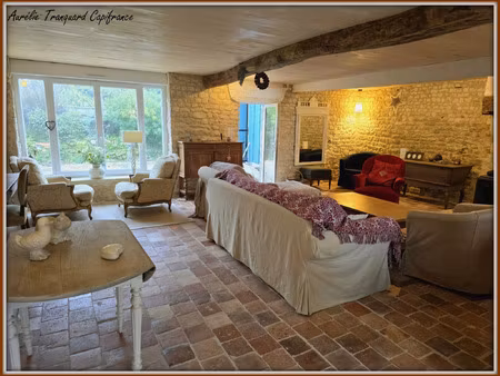 maison à vendre antezant la chapelle 4 pièce(s) 140m2 225 000€