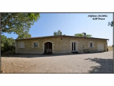 au calme - maison plain-pied 150 m² - 5 chambres - dpe : b