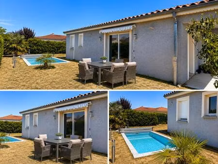 renaison   maison plain-pied avec piscine