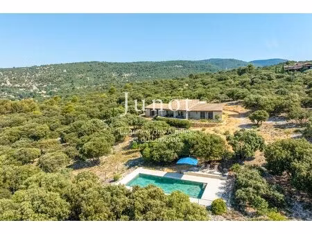 saint saturnin les apt-maison contemporaine de plain pied-vue panoramique-proche village