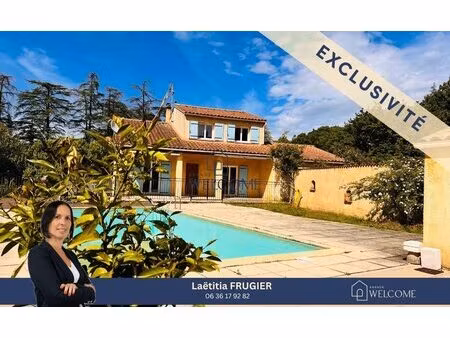 maison 4 chambres avec garages et piscine