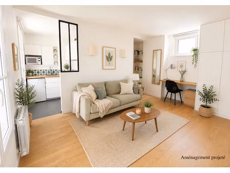 vente appartement 1 pièce 26.5 m² à paris 7ème (75007)  349 000 €