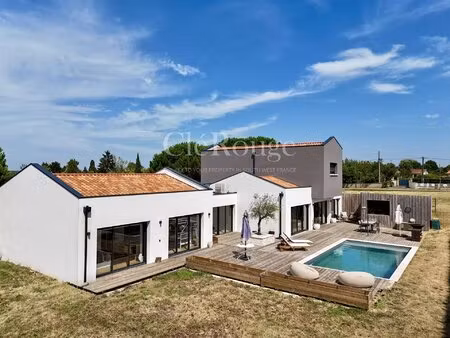 proche de marmande – élégante maison d’architecte contemporaine de 4 chambres avec...