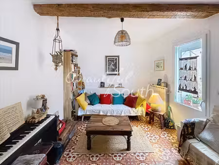 maison de village avec garage  estagel