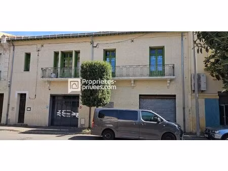 maison de caractère 6 pièces perpignan centre avec local / garage de 70 m²