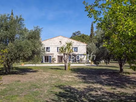 mas en pierre avec jardin et piscine  perpignan ouest