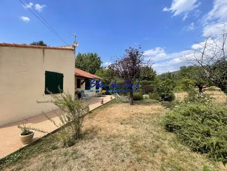 maison 4 faces de plain pied avec jardin et garage