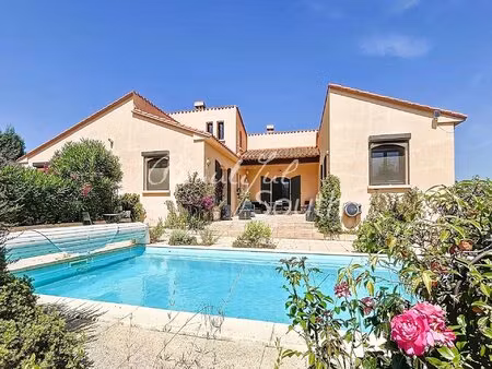 magnifique villa avec piscine et vues  montesquieu des alberes