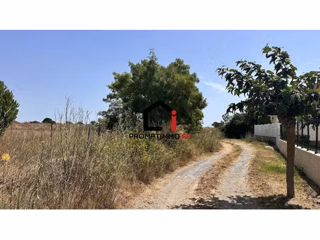 vente terrain 1203 m² à serignan (34410)  35 000 €