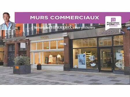 exclusivite montpellier - murs commerciaux loues 50 m²