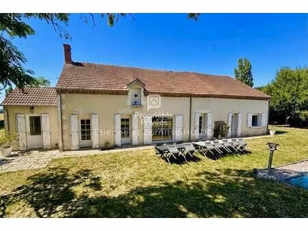 maison saint christophe en bazelle 7 pièce(s) 148 m2