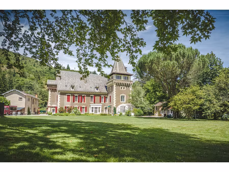 château  maison d'hôtes  proche du village de conques  tour circulaire  jardin d'hiver  pa