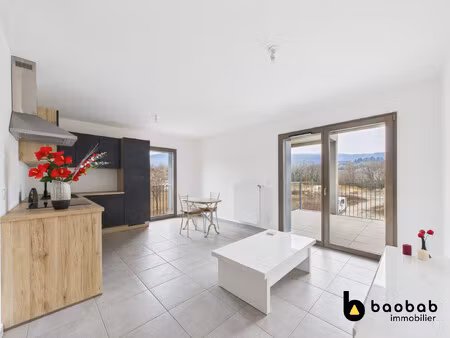 appartement t2 - meublé - balcon - cave - garage - cognin