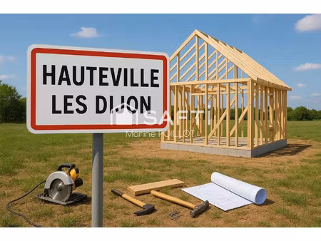 vente terrain 600 m² hauteville-lès-dijon (21121)