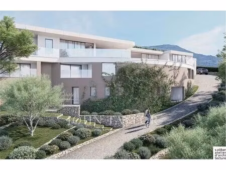 villa contemporaine à terminer avec vue mer panoramique