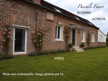 vente maison 125 m² à auneuil (60390)  254 000 €