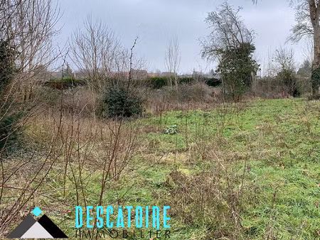achat terrain 628m² erquinghem lys 59193