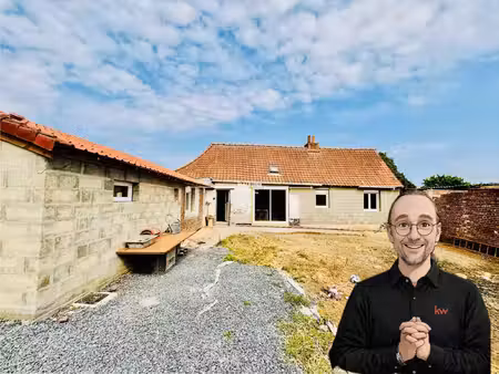 achat maison 3 pièces 85m² lozinghem 62540