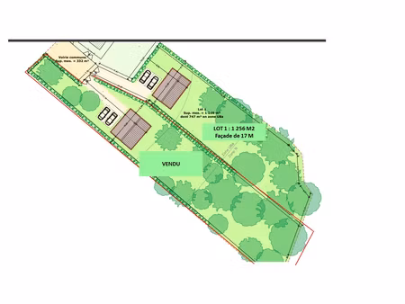 achat terrain 1 256m² pommeuse 77515
