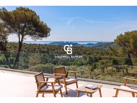 villa moderne neuve - vue mer panoramique - proche village