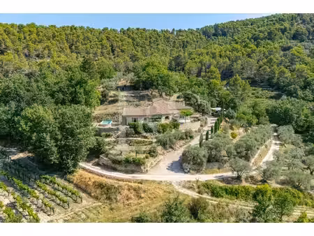villa avec vue sur le mont ventoux entre vaison et buis