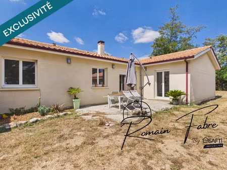 vente maison 7 pièces 122 m² cézac (33620)