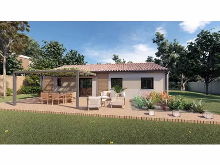 vente maison 5 pièces 90 m² le tuzan (33125)