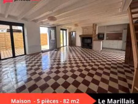vente maison au marillais (49410) : à vendre / 82m² le marillais