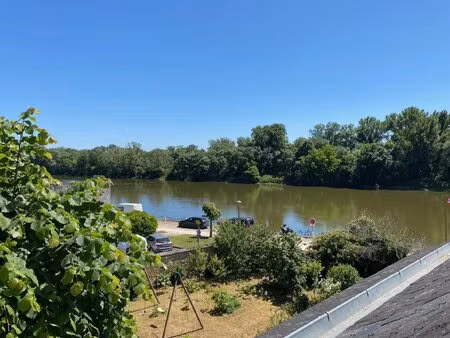 vue loire  charme et jacuzzi : une maison coup de cœur au cœur de chouzé-sur-loire