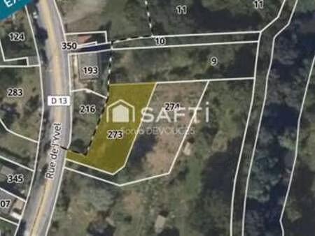 vente terrain à loyat (56800) : à vendre / 626m² loyat