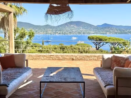 ref 2304 - gassin - villa rénovée - vue mer panoramique