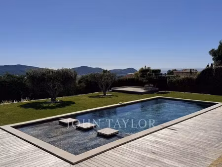 la cadière-d’azur – villa contemporaine avec vue mer panoramique  piscine et espace...