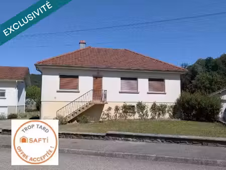 vente maison 5 pièces 80 m² à pont-de-roide (25150)  150 000 €