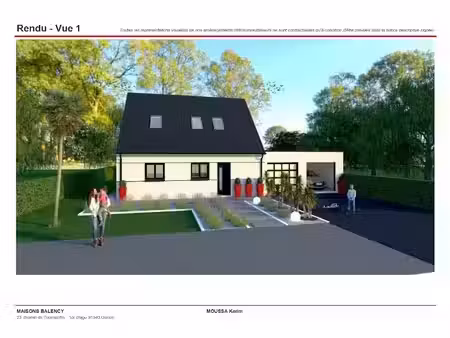 vente maison neuve 3 pièces 103 m² à nanteau-sur-lunain (77710)  229 000 €