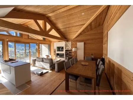 appartement neuf en duplex de 4 chambres au dernier étage – montriond – proche morzine
