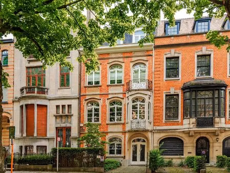 maison de maître à vendre avec terrasse et jardin   ixelles (vbe50278)