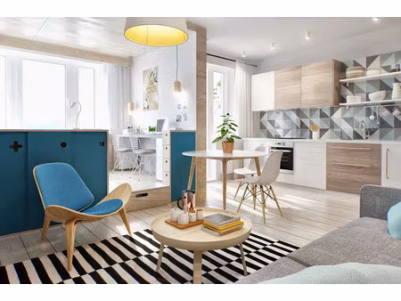 vente appartement 2 pièces 68 m² galfingue (68990)