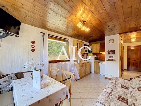 vente appartement 2 pièces 27.36 m² à combloux (74920)  190 000 €