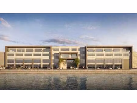 bureaux 430 m² à louer au houtdok  dok view anvers