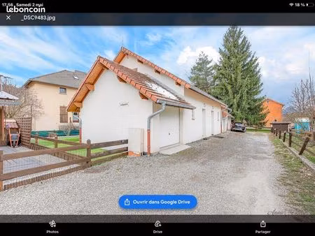 vend maison de 60 m2 avec jardin de 80m2 + garage