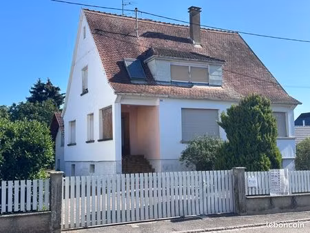 maison avec grand terrain