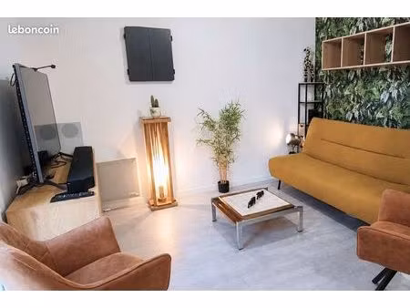 t2 meublé 35 m² - les minimes - bail étudiant 9 mois